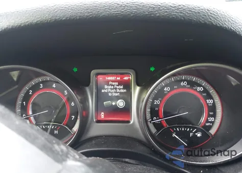 2017 Dodge Journey Crossroad Plus из США, поврежденный, VIN 3C4PDCGG0HT580405